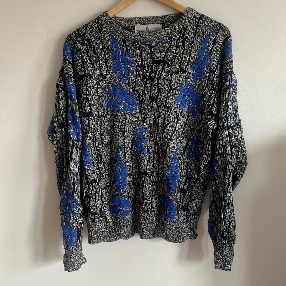 Vintage At Ease Sweater / Medium / Modele Style / 100% Acrylic